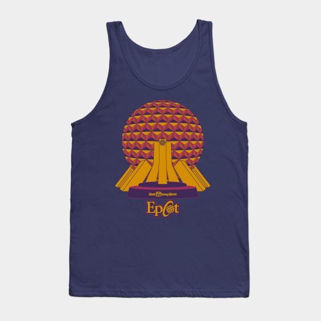 Epcot Retro Tank Top by Mouse Magic with John and Joie